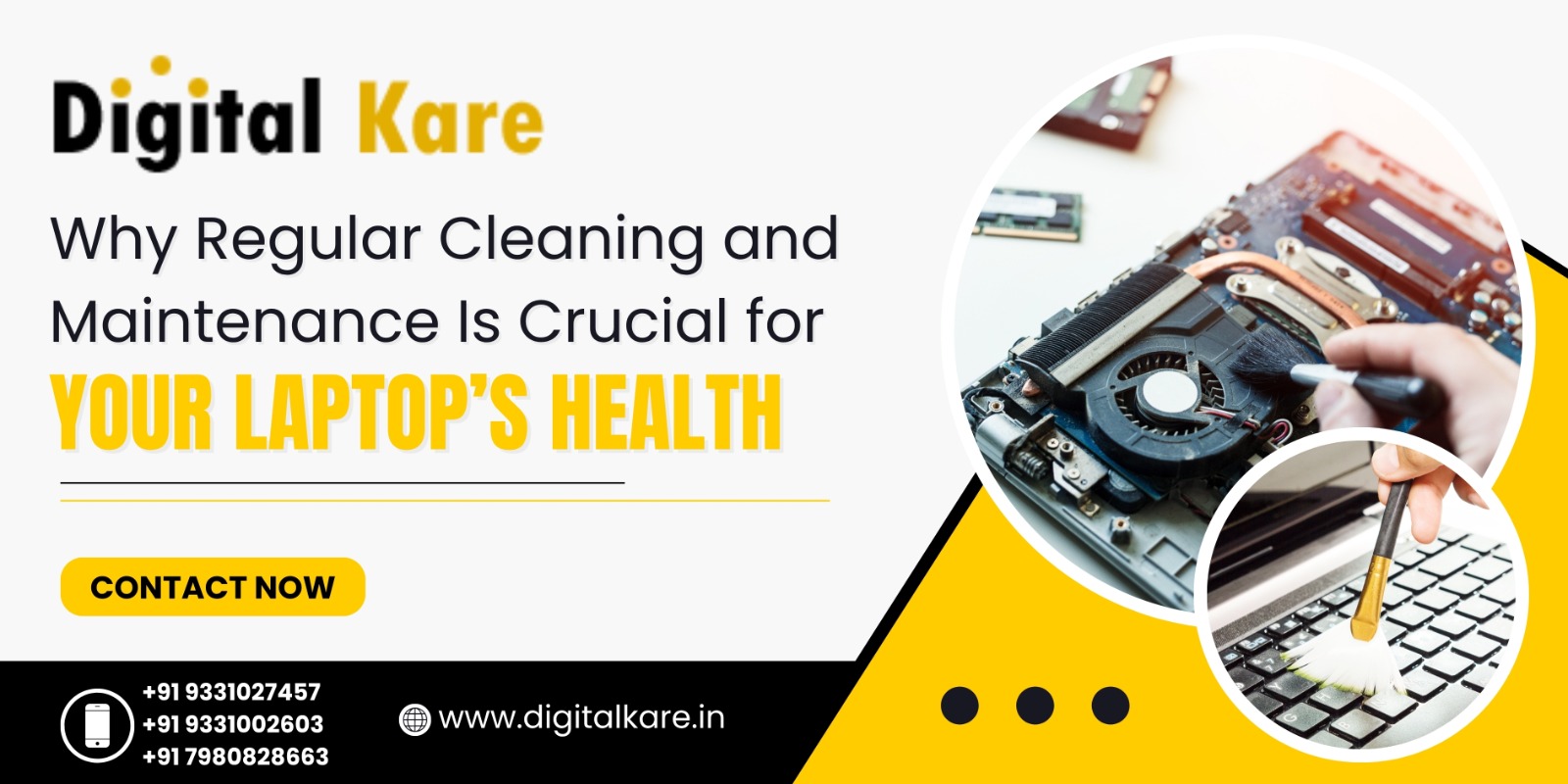 Why Regular Cleaning and Maintenance Is Crucial for Your Laptop’s Health